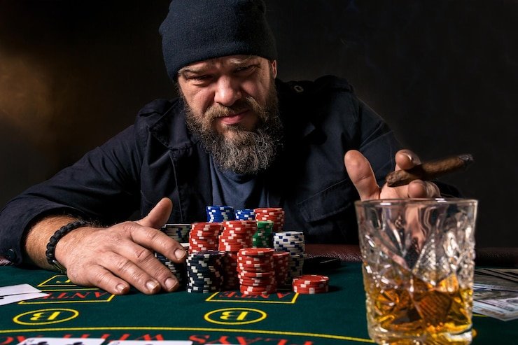 Texas Hold'em Bonus live dealer table on nomor kamplengan platform showing community cards layout